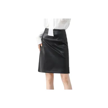 SENTUBILA Leather Short Skirts Women's