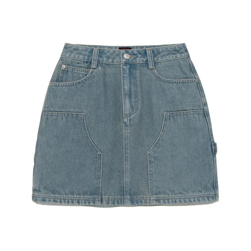 Lee Denim Short Skirts Women's Indigo-0