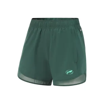 LiNing Running Collection Sports Shorts Women's Gothic Green