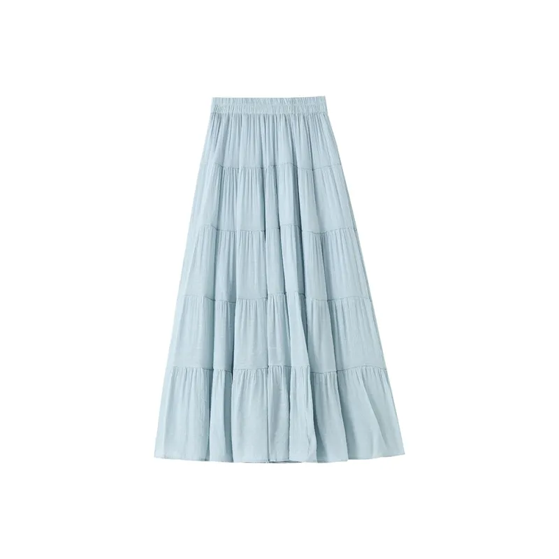 Mm Casual Long Skirts Women's-10
