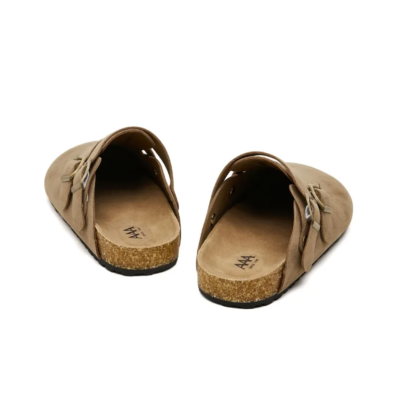 AAA SINCE 1955 Odor Resistant Abrasion Resistant Slip Resistant Closed Toe Slippers Women's Apricot-5