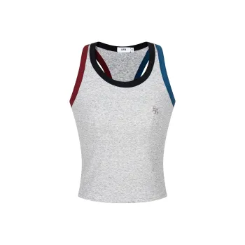 YINLEI Sport Vests Women's Light Gray