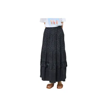 FREAK'S STORE Casual Long Skirt Women's Black