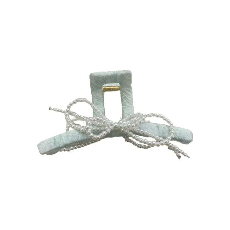 VIVIWELL Faux Pearl Hair Clips Women's-2