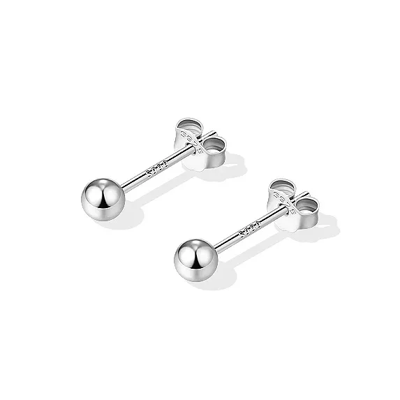 Daisy Dream 999 Fine Silver Stud Earrings Women's-0