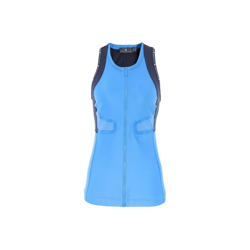 Adidas x Stella Mccartney Racer Sport Vests Women's Blue-0