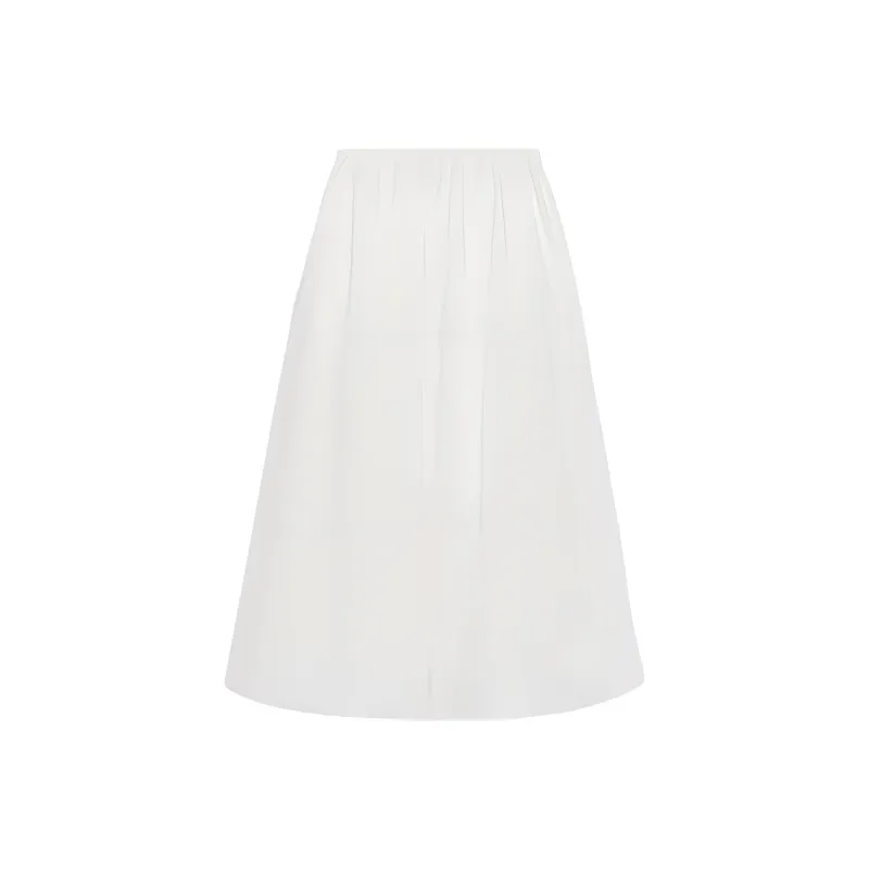 ARKET Casual Long Skirt Women's White-0