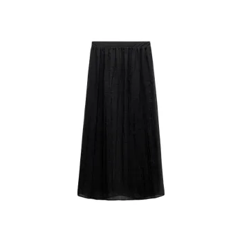 ZARA Casual Long Skirts Women's Black