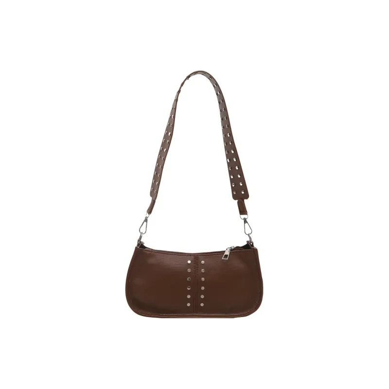 TOUTSEUL YOLO PU Shoulder Bag Women's White/Green/Red/Black/Brown-27