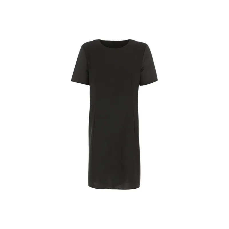 EMPORIO ARMANI Short Sleeved Dresses Women's Black-0