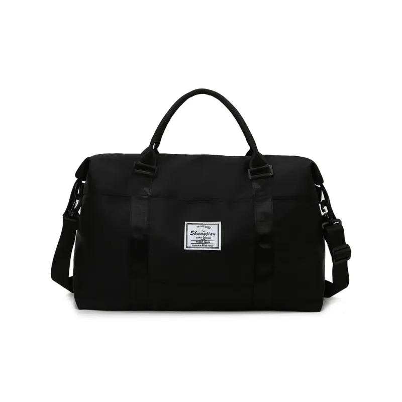 Yalu Nylon Travel Bag Unisex Black/Green/Blue/Purple/Pink/Light Gray-12