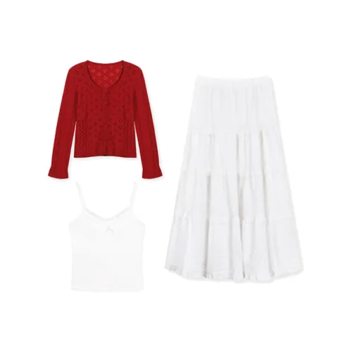 AFGGD Two Piece Skirt Sets Women's