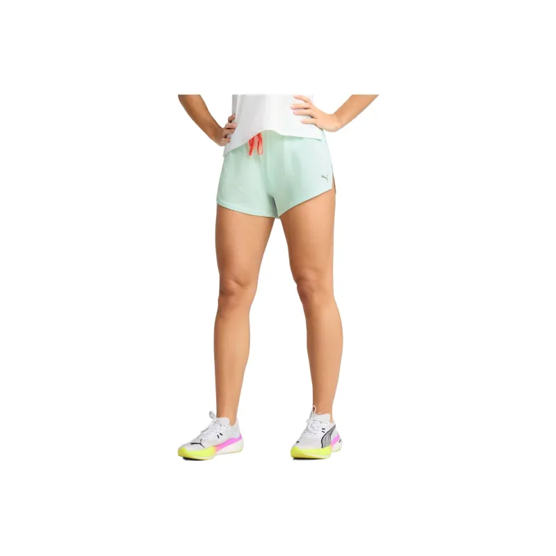 PUMA Pantalones Cortos Con Abertura De 3' Para Mujer Run-0