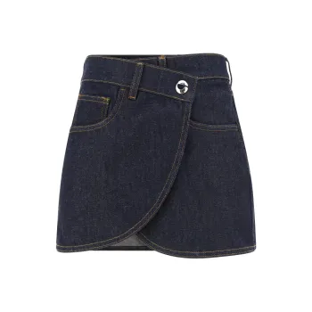 COPERNI Denim Mini Skirt