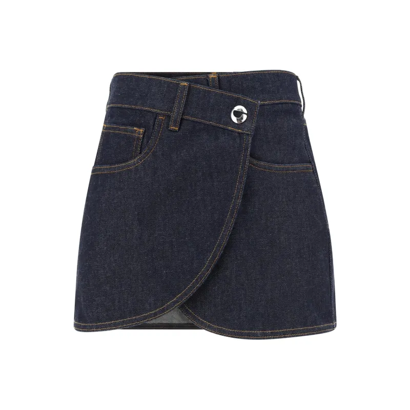 COPERNI Denim Mini Skirt-0