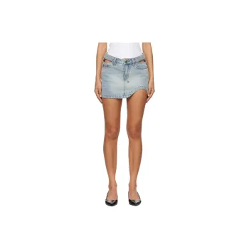 Ksubi Denim Short Skirts Women's Blue