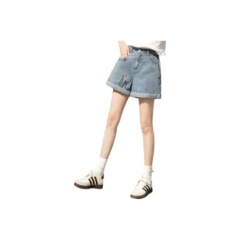Cypress House Denim Shorts Women's Light Gray Blue