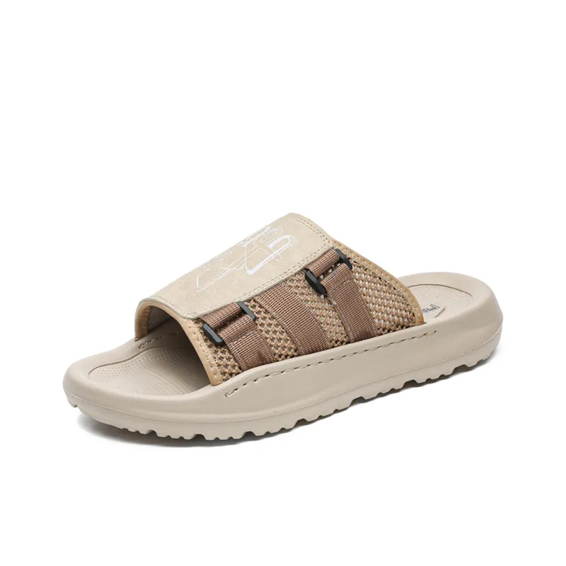 Lanza Slide Slippers Men Apricot/Black-1