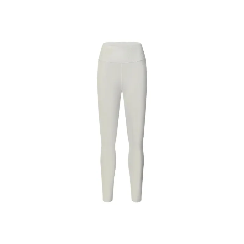 FILA Fitness Series SS25 Athletic Trousers Women's Cool White Gray-0