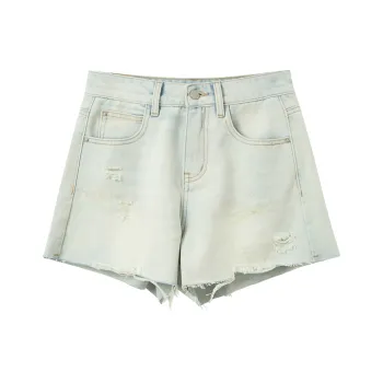 3COLOUR Denim Shorts Women's Glacier Blue