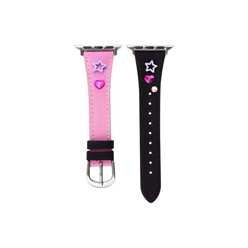 KVZUVUU Watch Band Apple Compatibility Canvas Material-5