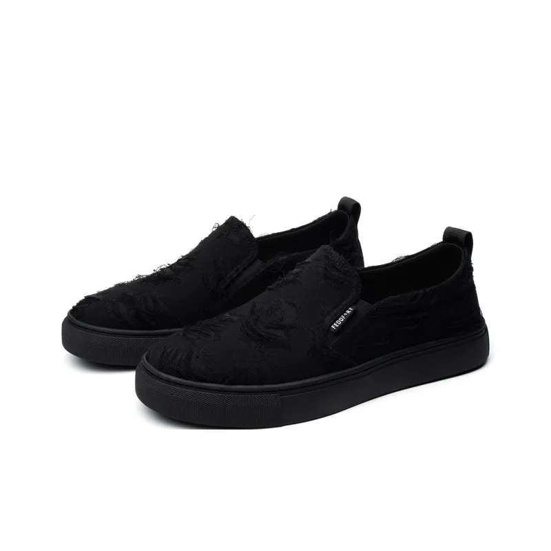 FED Loafers Men Black-2