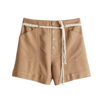 H&M Cargo Shorts Women's Beige
