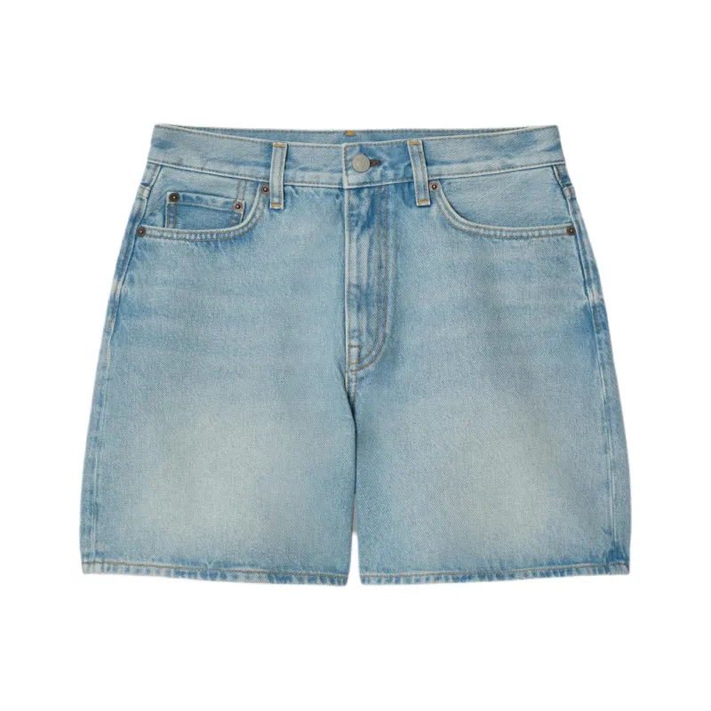 COS Denim Shorts Women's Washed Blue-0