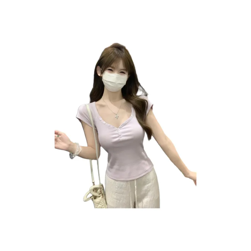Mu Xiao Xin T Shirts Women's-0