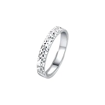 Old Qingyun Silver Building 999 Fine Silver Rings Unisex