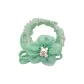 Floral Gauze Cartoon Princess Hair Tie 1 Pack (Green)