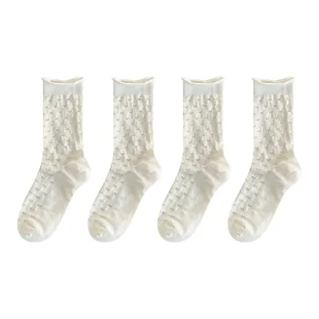 Moremoli Mid Calf Socks Women's 4 Pack