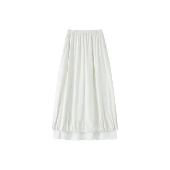 TAGEECHITA UPF 50+Drawstring Half Length Long Skirt A Shape Tulip Skirt Women's