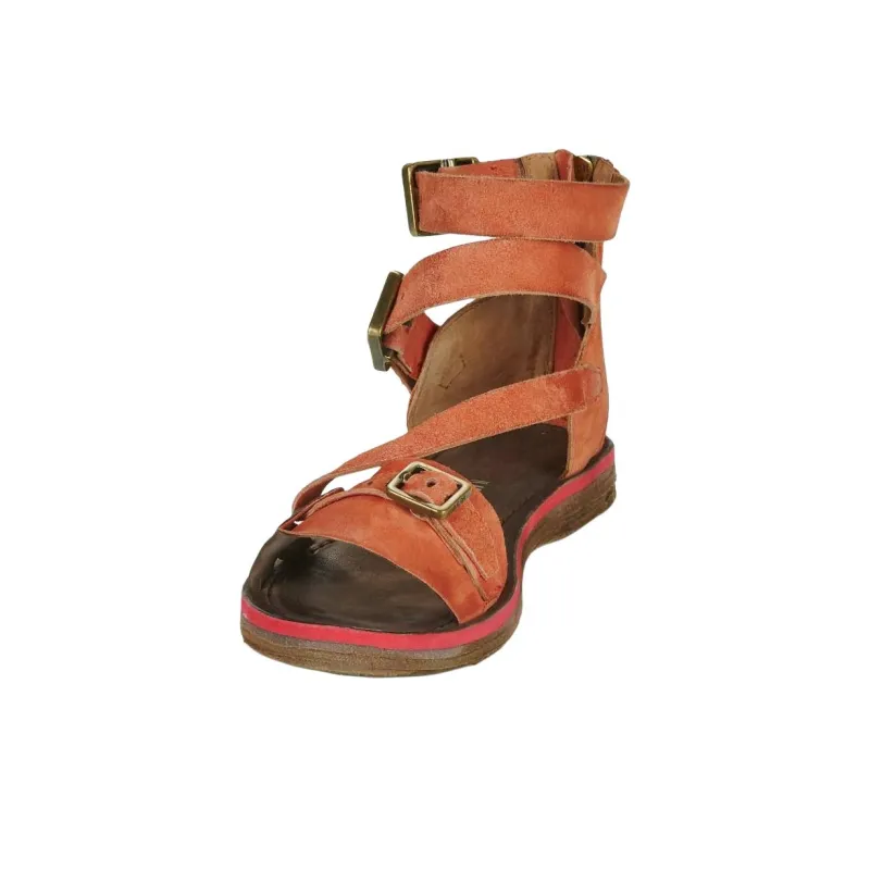 AirStep BUSA STRAP Roman Sandals Women's Orange-2