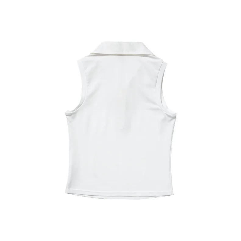 UNRETRO Polo Shirts Women's White-1