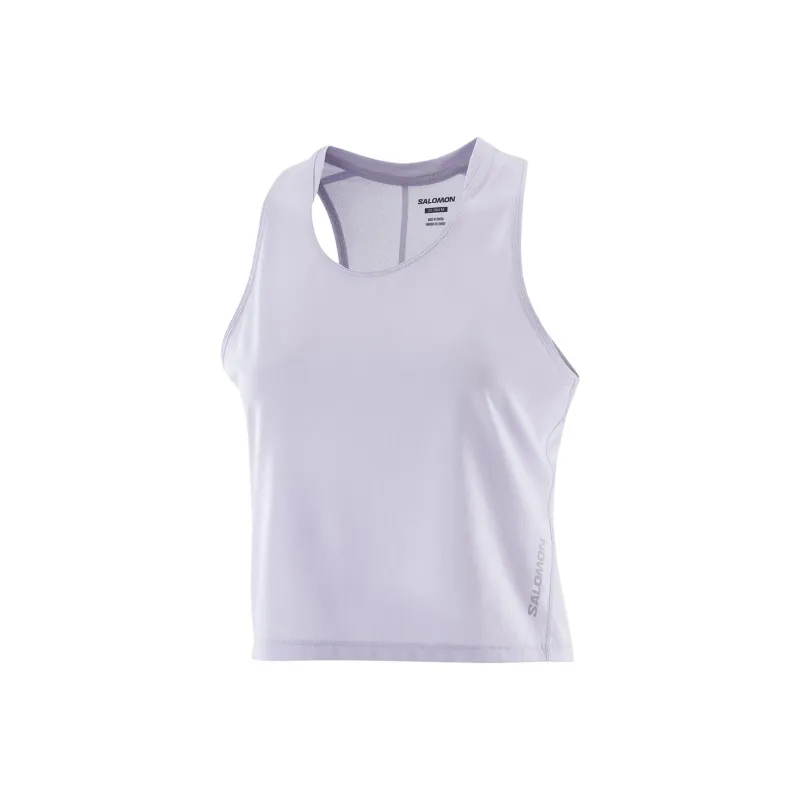SALOMON Sport Vests Women's Light Purple-0