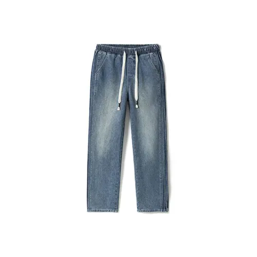 Children Of Huaxia 2025 Spring Summer Jeans Mens Light Blue