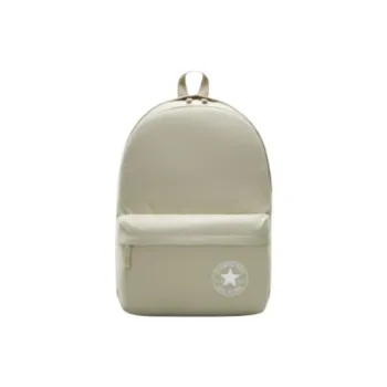Converse Polyester Backpack Large Size Unisex Gray White