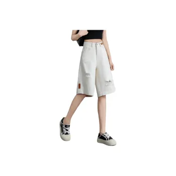 ORIGIN Denim Shorts Women's Ecru