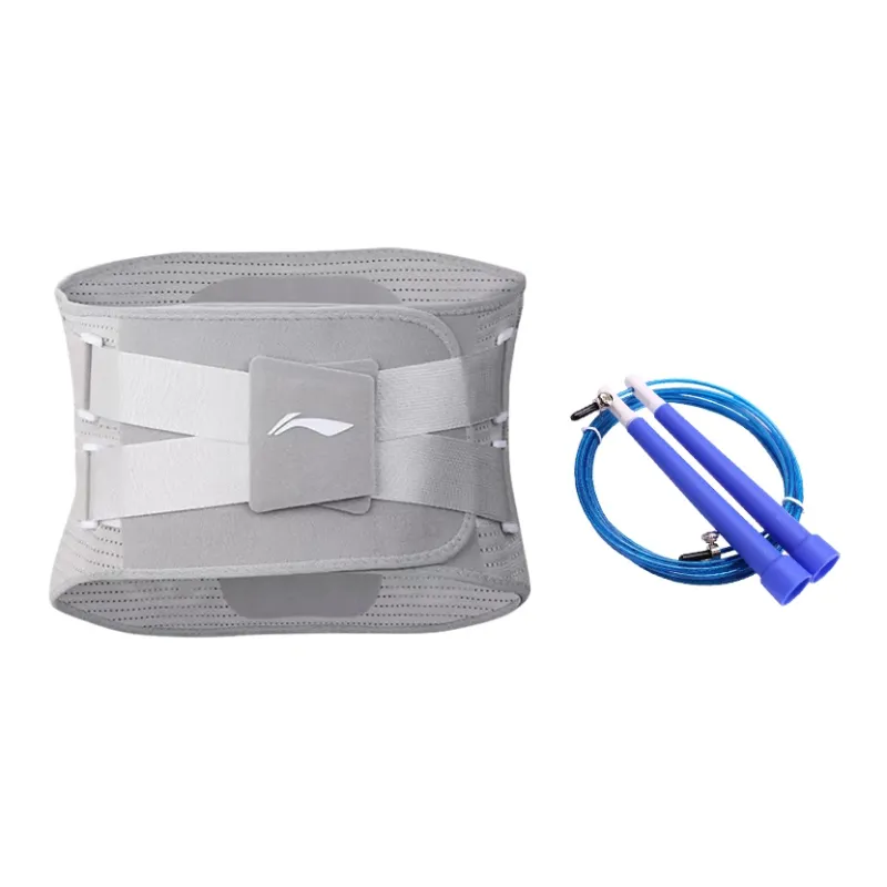 LiNing Back Support Braces Fitness Running Breathable Warm Protective Pressurized And Non Slip Polyester Nylon Unisex-27
