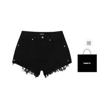 SMFK Denim Shorts Women's Wilderness Black