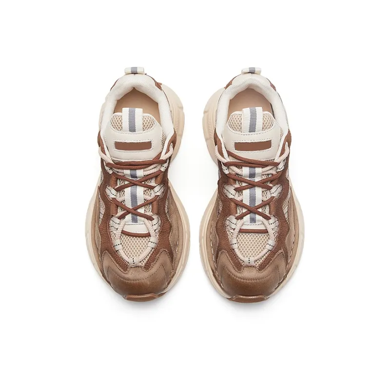 BURGELY Lightweight Low Top Chunky Sneakers Women's-7