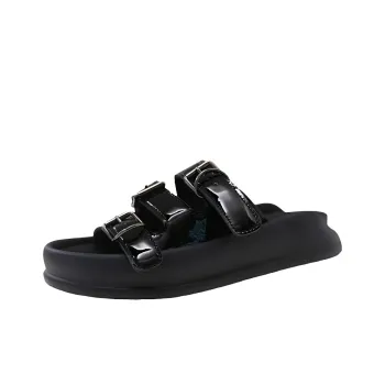LXVB Rubber Sole Slip Resistant Slide Slippers Women's