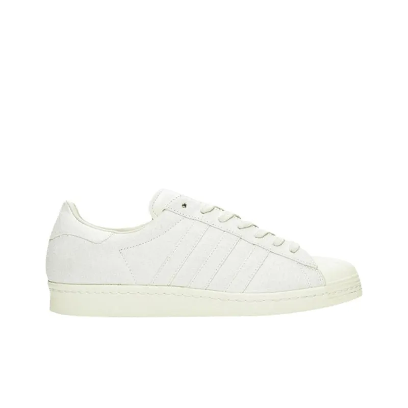 Sneakersnstuff x Adidas Superstar 80 Anti Slip Wear Resistant Low Top Skateboard Shoes Men's White-1