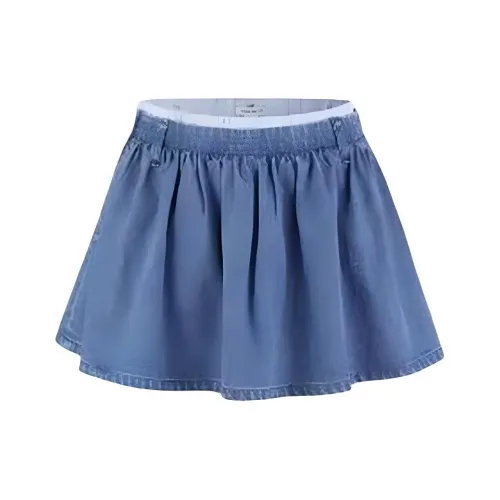 URBAN REVIVO UNIFREE Denim Short Skirts Womens Women's Blue