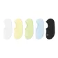 5 Pack (White+Yellow Cream+Verdant Green+Sky Blue+Black)