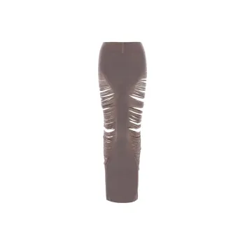 RICK OWENS/RO Casual Long Skirt Women's Brown