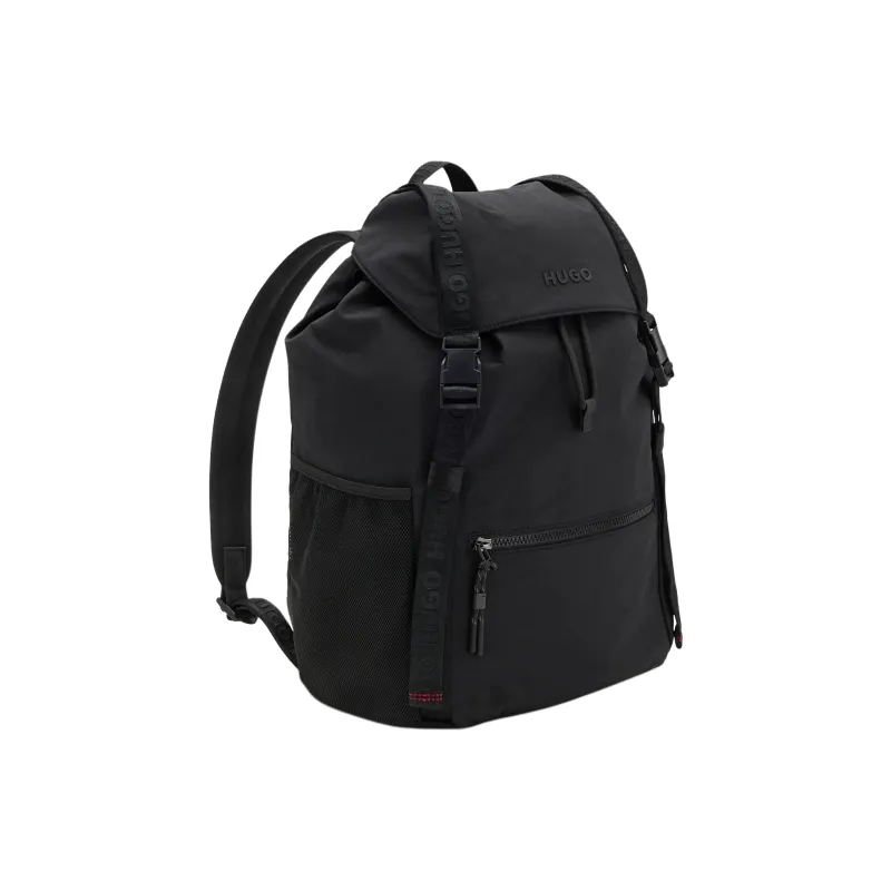HUGO BOSS Fabric Backpack Unisex Black-1