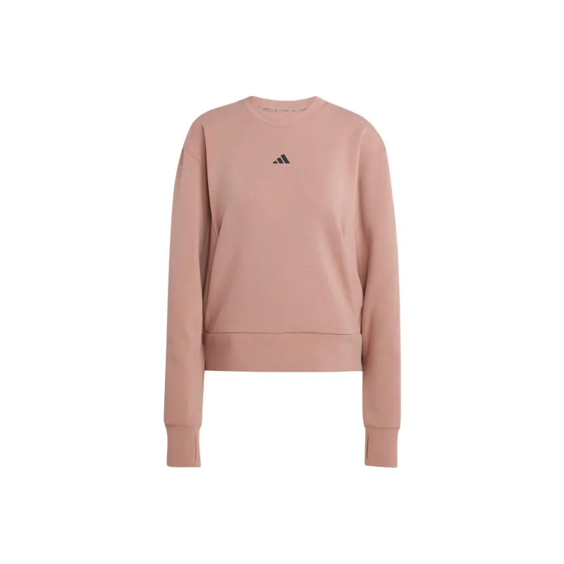Adidas Clothing Sweatshirts Women's Pink-0