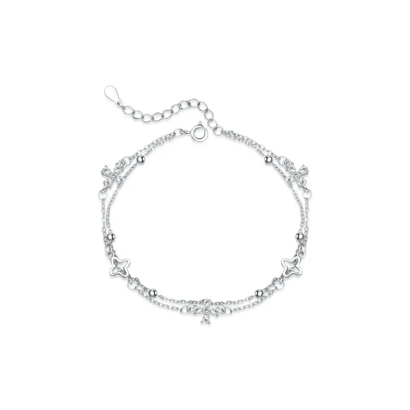 DAWO S925 Silver Bracelets Women's-0